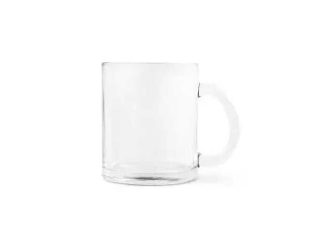 CARMO Glastasse 350 ml - Transparent, Ideal für Sublimation & Personalisierung TK Gruppe® Grosshandel 