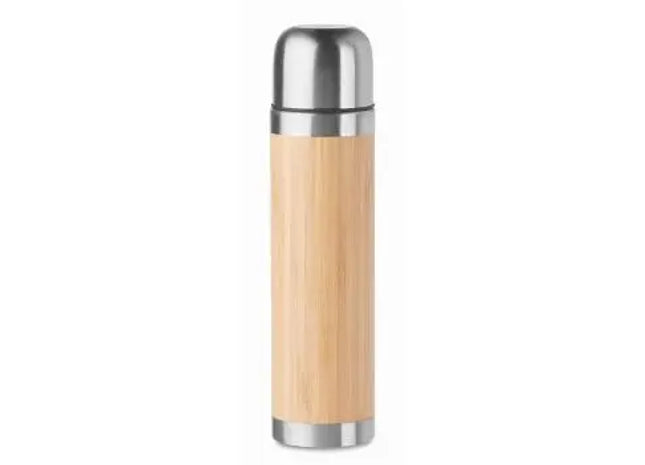 CHAN BAMBOO Thermokanne, 400ml - Natürliches Holzdesign TK Gruppe® Grosshandel 