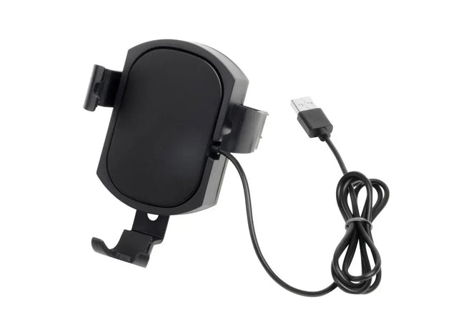 CHARGE N GO Schnellladefähiger Telefonhalter - Tiefschwarz TK Gruppe® Grosshandel 