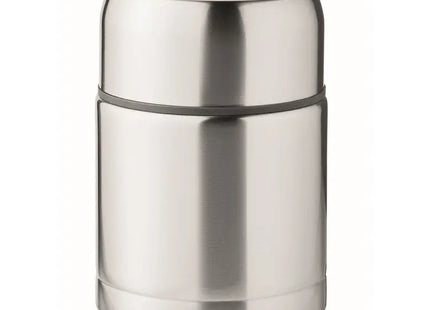 CHINIWA Food Container 800ml - Matt Silver, Durable, Leak-Proof, and Compact Storage TK Gruppe® Grosshandel 