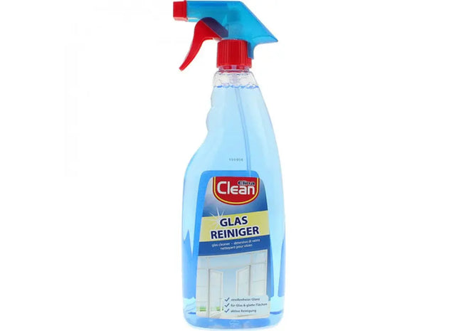 CLEAN Glasreiniger 750ml in Sprühflasche - Streifenfreier Glanz TK Gruppe® Grosshandel 