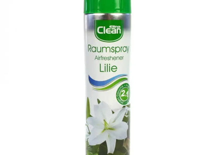 CLEAN Raumduft-Spray, 300ml, Lilien-Duft - Frische Blumenatmosphäre TK Gruppe® Grosshandel 