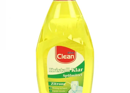 CLEAN Zitronen-Spülmittel, 500ml - Kraftvolle Reinigung & Frischer Duft TK Gruppe® Grosshandel 