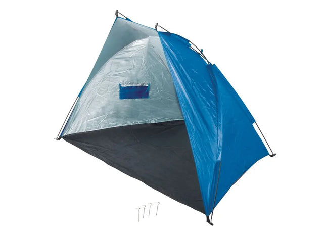 CLOUDY Schattenspendende Strandmuschel in Blau - UV-Schutz & Leicht TK Gruppe® Grosshandel 