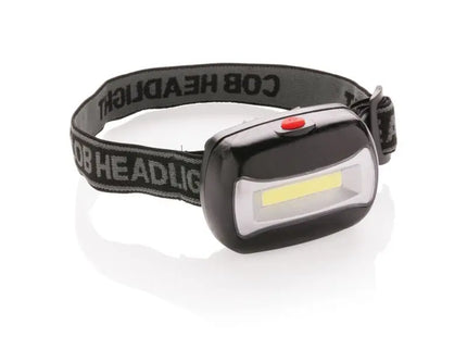 COB LED Kopflampe in Schwarz – Ultra-Hell & Langlebig TK Gruppe® Grosshandel 