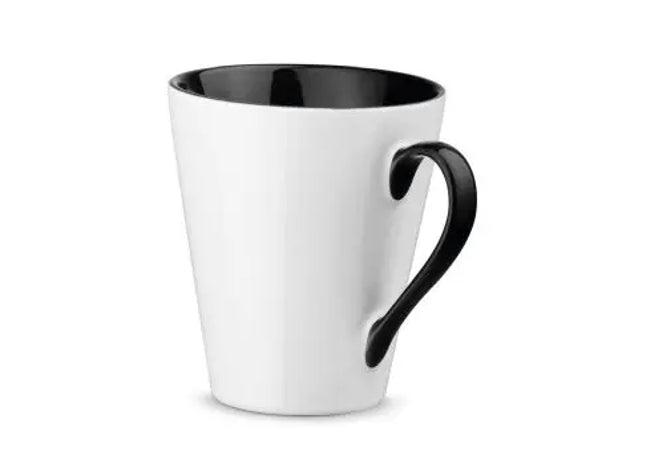 COLBY Keramiktasse 320 ml - Schwarz, Stilvolle & Robuste Tasse für Kaffee & Tee TK Gruppe® Grosshandel 