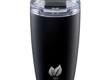 COLESSO Thermobecher, 400 ml – stilvoller Isolierbecher in Schwarz für unterwegs TK Gruppe® Grosshandel 