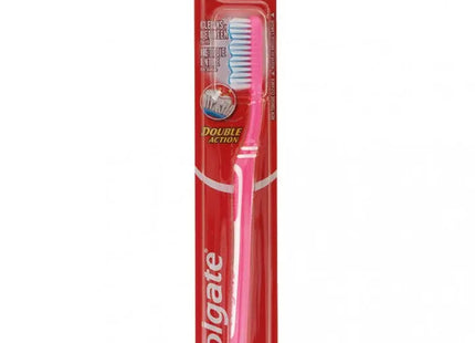 COLGATE Double Action Zahnbürste, Mittel, 18cm für effektive Zahnreinigung TK Gruppe® Grosshandel 