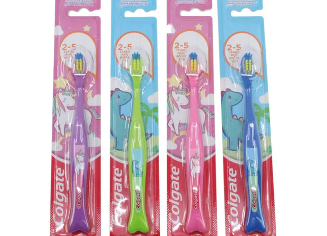COLGATE Kinderzahnbürste 2+, Extra Weich, 15cm - Sanfte Pflege für Kleinkinder TK Gruppe® Grosshandel 