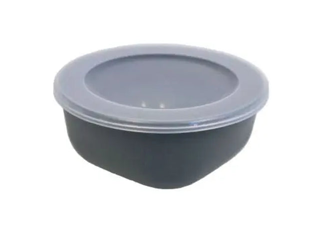 CONNECT BOX 0,7 mit Sichtdeckel 700 ml - Aschgrau, Praktisch TK Gruppe® Grosshandel 