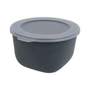 CONNECT BOX 1 mit Sichtdeckel 1 Liter - Aschgrau, Funktionell TK Gruppe® Grosshandel 