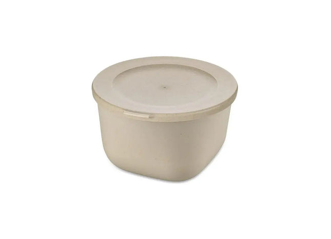 CONNECT BOX 1000 ml mit Deckel - Nature Desert Sand, Vielseitige Aufbewahrungsbox, Modern TK Gruppe® Grosshandel 