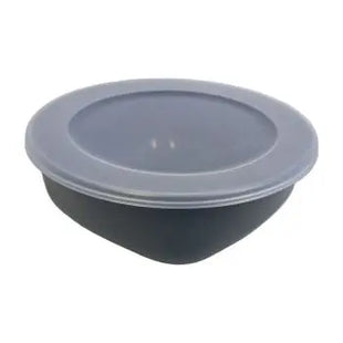 CONNECT BOX 1,3 mit Sichtdeckel 1,3 Liter - Aschgrau, Stilvoll TK Gruppe® Grosshandel 