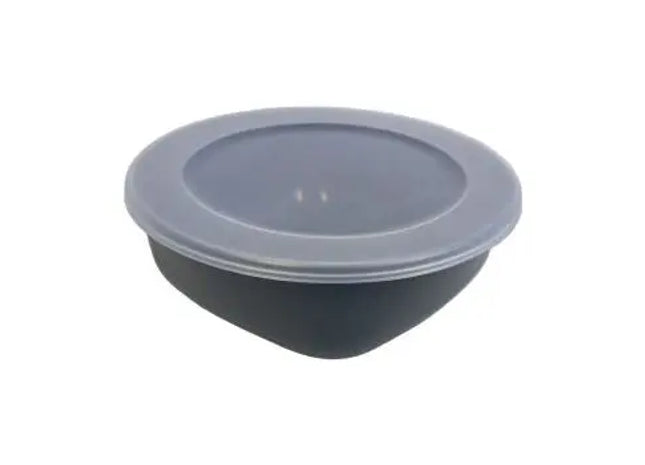CONNECT BOX 1,3 mit Sichtdeckel 1,3 Liter - Aschgrau, Stilvoll TK Gruppe® Grosshandel 