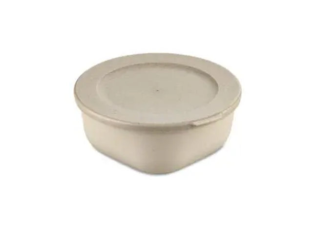 CONNECT BOX mit Deckel 700 ml - Natur Wüstensand, Kompakt & Stilvoll TK Gruppe® Grosshandel 