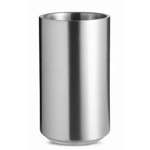 COOLIO Flaschenkühler – Modernes Mattsilber TK Gruppe® Grosshandel 