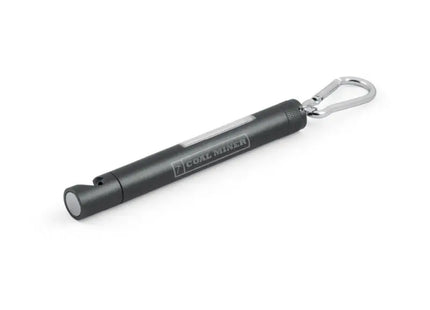 CORTS Taschenlampe aus Aluminium mit COB LED-Licht - Schwarz, robust und leistungsstark TK Gruppe® Grosshandel 