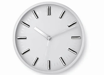 COSY Wanduhr Klassisch - Elegantes Weiß, Minimalistisches Design, 30 cm Durchmesser TK Gruppe® Grosshandel 