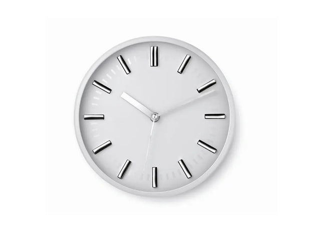 COSY Wanduhr Klassisch - Elegantes Weiß, Minimalistisches Design, 30 cm Durchmesser TK Gruppe® Grosshandel 