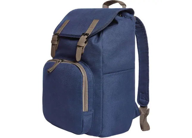COUNTRY Notebook-Rucksack - Robust & Stilvoll - Marineblau TK Gruppe® Grosshandel 