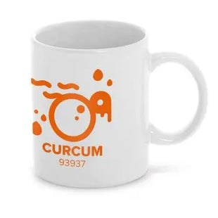 CURCUM Keramiktasse 350 ml - Weiß, Stilvolle & Robuste Tasse für Kaffee & Tee TK Gruppe® Grosshandel 