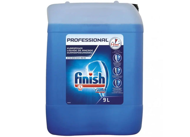 Calgonit Finish Prof. 9L Klarspüler - Hochleistungs-Glanz & Streifenfreies Trocknen TK Gruppe® Grosshandel 