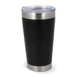 Cango Thermobecher mit Deckel, 500ml, Tiefschwarz TK Gruppe® Grosshandel 