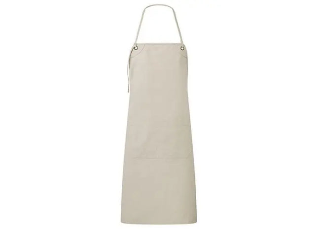 Canvas-Schürze Artisan's Choice mit Doppeltasche – Robust, Stilvoll TK Gruppe® Grosshandel 