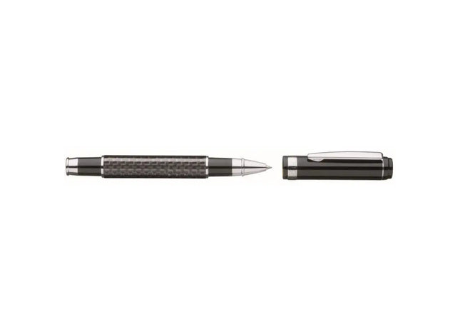 Carbon R Hochwertiger Rollerball - Tiefschwarz TK Gruppe® Grosshandel 