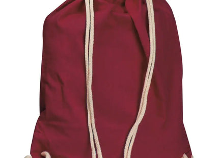 Carlsbad Baumwollgymbag - burgund, elegant und funktional TK Gruppe® Grosshandel 