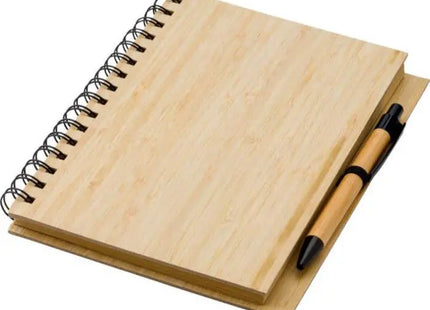 Carmen Bambus-Notizbuch: Öko-freundlicher Schreibbegleiter TK Gruppe® Grosshandel 