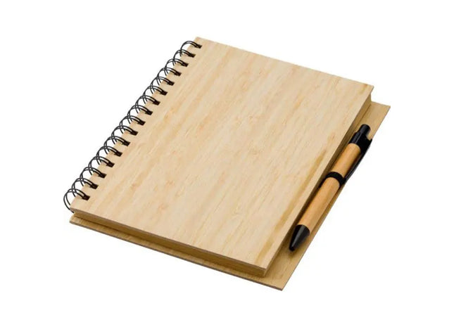 Carmen Bambus-Notizbuch: Öko-freundlicher Schreibbegleiter TK Gruppe® Grosshandel 