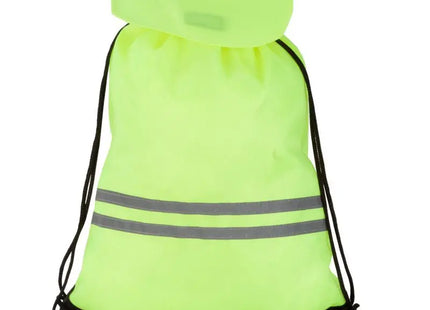 Carrylight Reflektor-Turnbeutel - neon-gelb, sicher und auffällig TK Gruppe® Grosshandel 