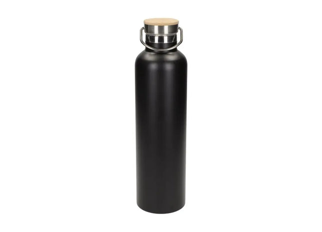 Cascada 1 Liter Vakuumflasche, Robust - Tiefschwarz TK Gruppe® Grosshandel 