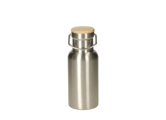 Cascada 350 ml Vakuumflasche, Edelstahl - Glänzendes Silber TK Gruppe® Grosshandel 