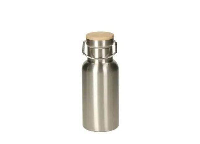 Cascada Vakuumisolierflasche 350 ml - Hochglanz Silber, Kompakt TK Gruppe® Grosshandel 