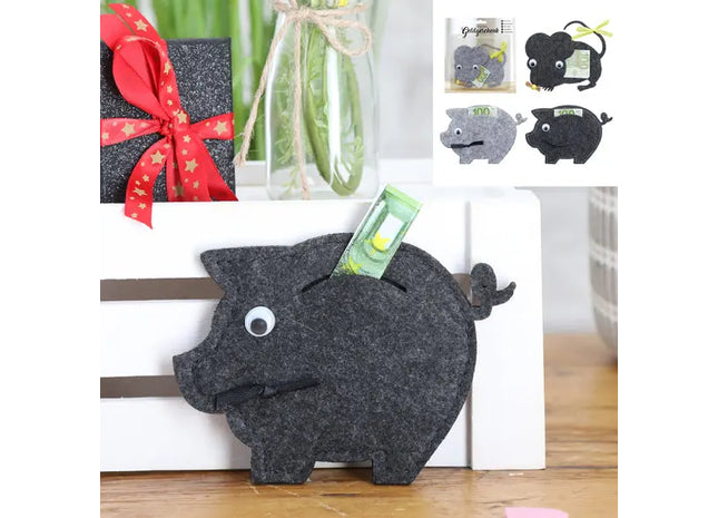 Cash Present, Felt Pouch, Set of 4 TK Gruppe® Grosshandel 