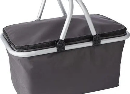 Cassian Einkaufskorb aus Polyester in Edlem Grau TK Gruppe® Grosshandel 