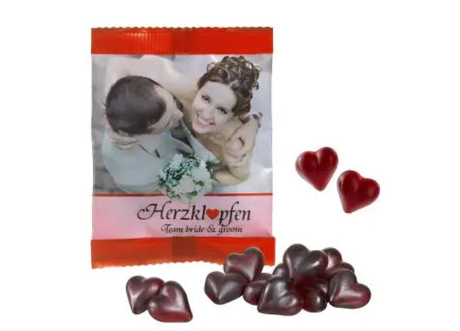 Cassis-Herzen mit Saftkonzentrat, personalisierbar TK Gruppe® Grosshandel 