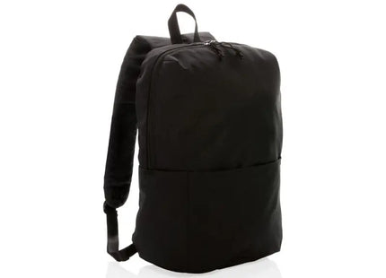 Casual Schwarz Rucksack PVC-frei – Umweltfreundlich und Stilvoll TK Gruppe® Grosshandel 