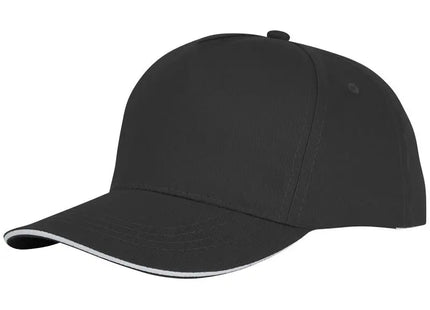 Ceto Cap mit 5 Segmenten und Sandwichschirm – Moderne Kappe mit Kontrastdetails TK Gruppe® Grosshandel 
