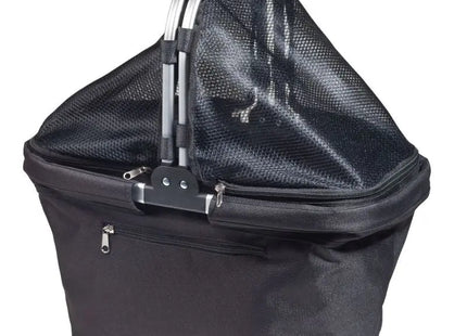 Chapeau Einkaufskorb in Schwarz – Elegant & Praktisch TK Gruppe® Grosshandel 
