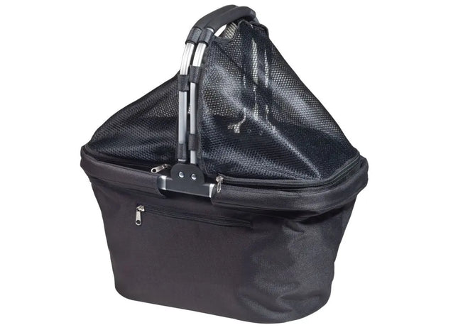 Chapeau Einkaufskorb in Schwarz – Elegant & Praktisch TK Gruppe® Grosshandel 