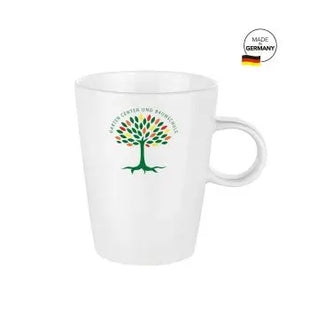 Charisma Elegante Porzellantasse 250 ml in strahlendem Weiß – Perfekt für Ihren Kaffee TK Gruppe® Grosshandel 