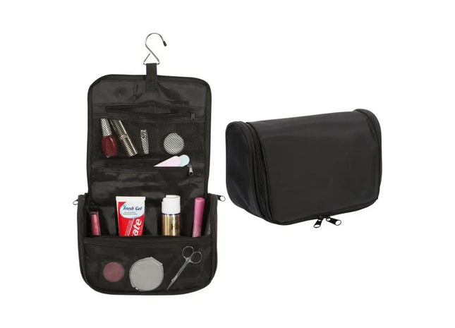 Charlestown Kulturtasche in Schwarz - Klassisch & Funktionell, 100 Zeichen TK Gruppe® Grosshandel 
