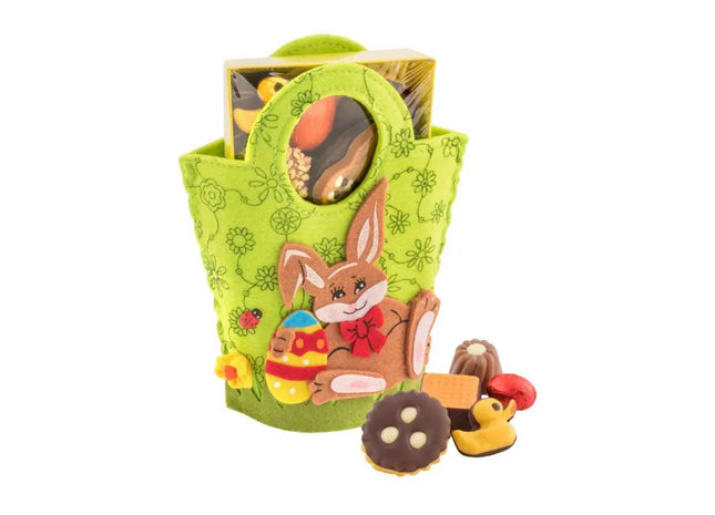 Charmante Filztasche Hase gefüllt mit köstlicher Ostergebäckmischung, 200 g TK Gruppe® Grosshandel 