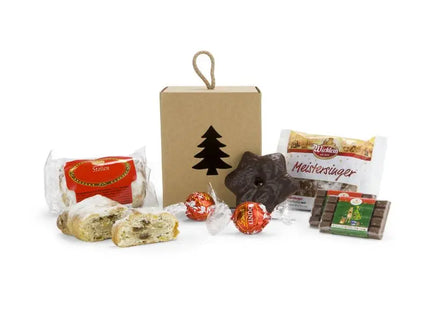 Charmantes Festtags-Geschenkset: Bezaubernde Süße Weihnachtsbaum-Box TK Gruppe® Grosshandel 
