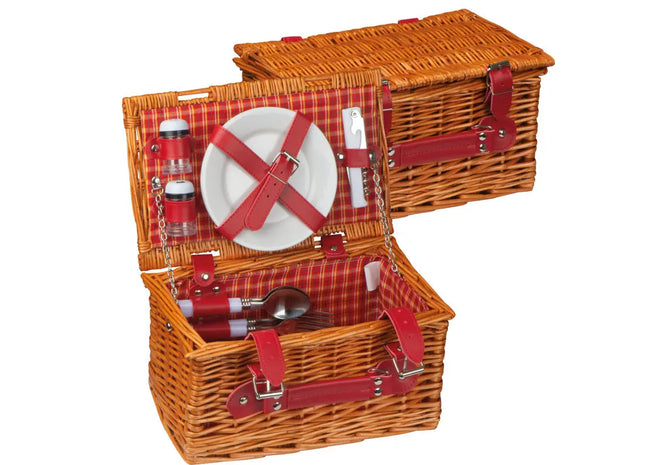 Charmantes Picknick-Duo-Set in Braun – romantisch & praktisch TK Gruppe® Grosshandel 