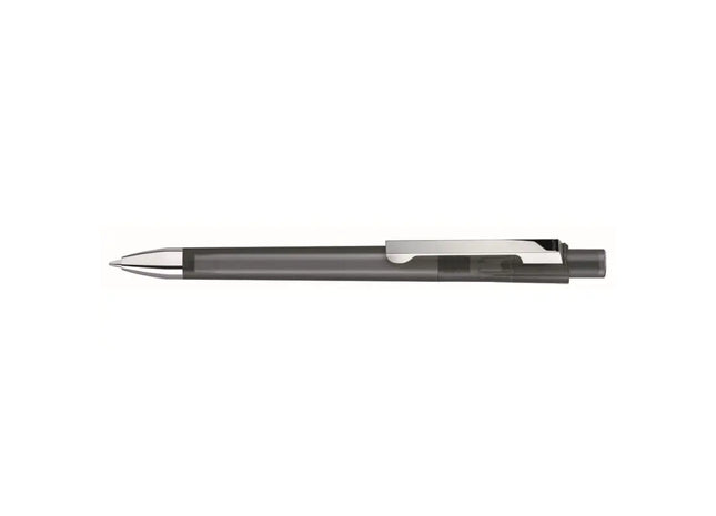 Check Gefrorener M-Si Druckkugelschreiber – Dunkelgrau, Elegant & Langlebig TK Gruppe® Grosshandel 