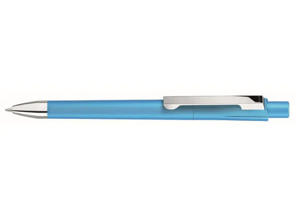 Check M-Si Druckkugelschreiber – Cyanblau, Ergonomisch & Langhaltend TK Gruppe® Grosshandel 